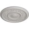Ekena Millwork Tyrone Ceiling Medallion (Fits Canopies up to 6 3/4"), 16 1/8"OD x 3/4"P, Ultra Pure White CM16TYUWF - alternate 4